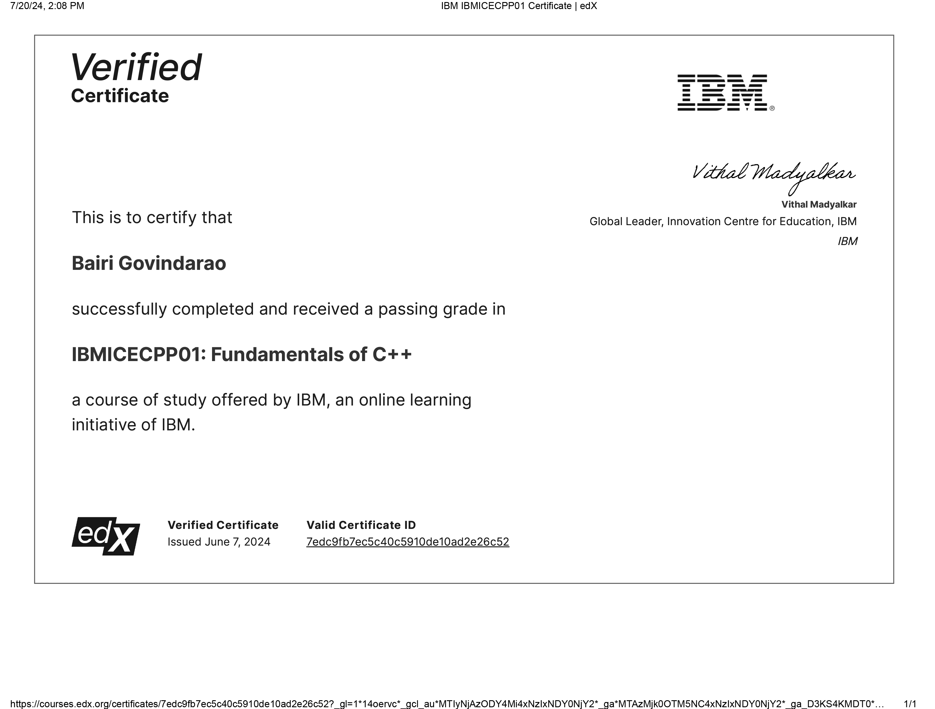 Postman Certificate